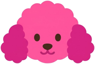 Key frame 02 - pink dog on lime